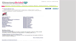 Desktop Screenshot of directorybridal.com